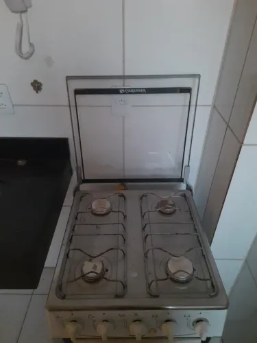 Kit Geladeira Consul + Fogão 4 Bocas Atlas - Funcionando, ótimo para começar! 