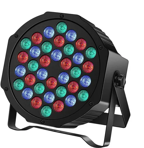 Refletor LED RGBW para eventos e festas