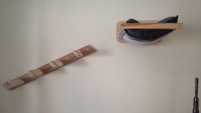 Cama para gato com escada e degraus arranhadores