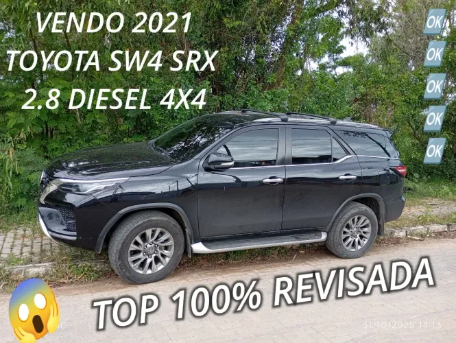 Toyota Hilux SW4 SRX 4X4 2.8 TDI 16V Dies. Aut. 2021