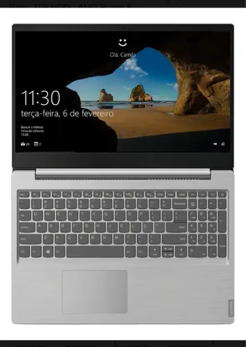 Notebook Lenovo AMD Ryzen 5-7520U 8GB 1TB SSD Tela HD 15.6" Win11 Ideapad
