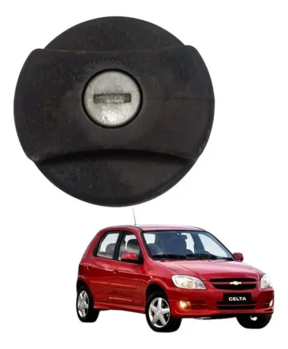 Tampa Tanque Combustível Chevrolet Celta 1.0 2001 2002 2003 Preto