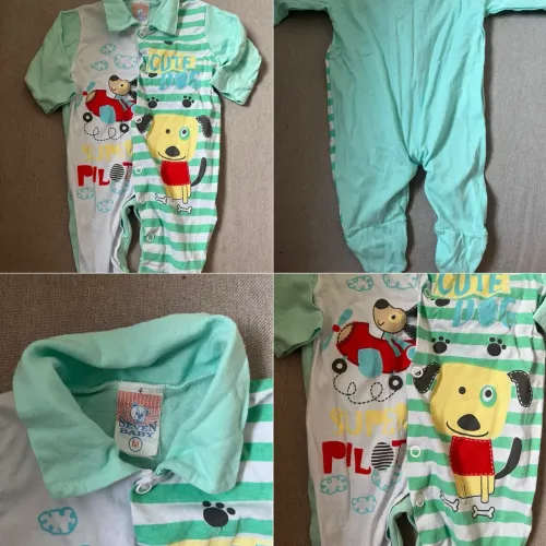 Macacão Bebê Menino - Super Piloto - Tamanho M