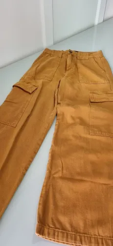 Calça Cargo Laranja - Usada POUCAS vezes