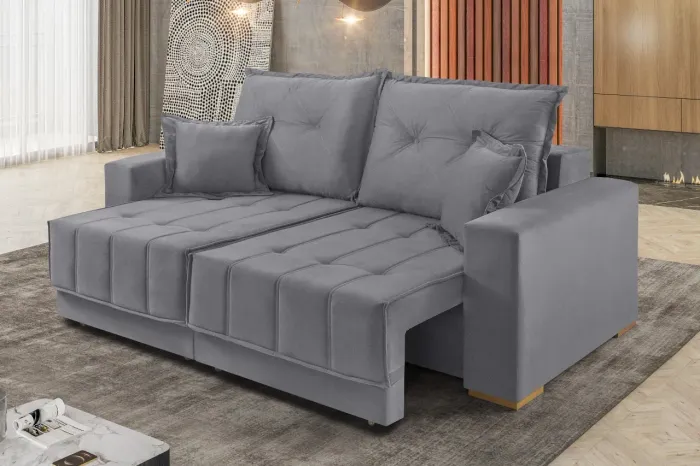 Sofá Retrátil Pop 2,00m OFERTA p43