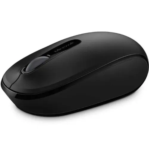 Mouse Óptico Sem Fio 2.4 Ghz 1.000 DPI Preto Microsoft Wireless 1850 Novo Original
