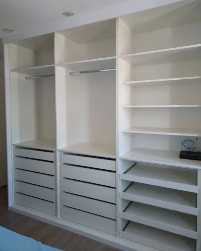 Guarda-Roupa Planejado Branco