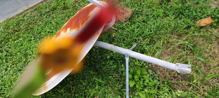 Antena parabólica tipo sky