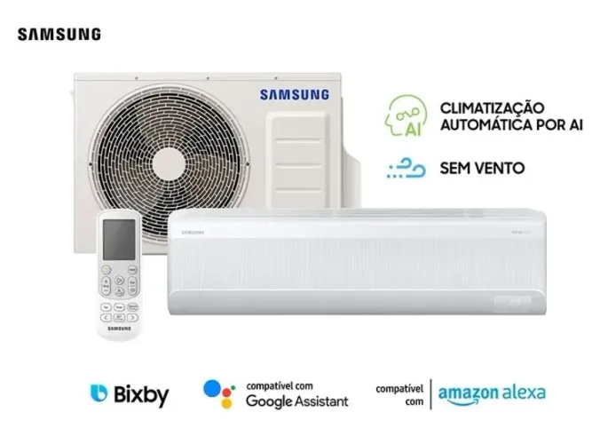 AR CONDICIONADO 18000 BTUS SAMSUNG WINDFREE FRIO (A RETIRAR)