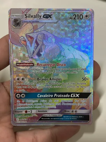Carta Pokémon Silvally GX