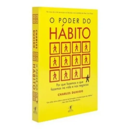 Livro Lacrado "O Poder do Hábito" de Charles Duhigg