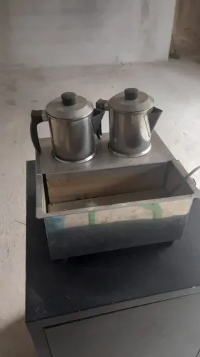 Banho Maria cafe duas canecas