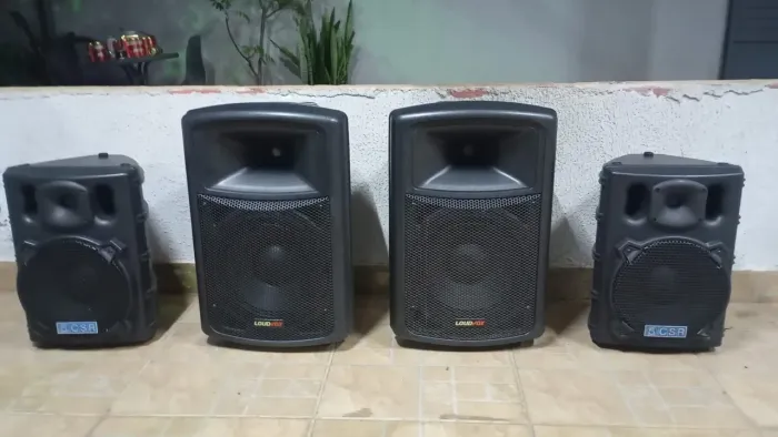 Caixas de som ativa