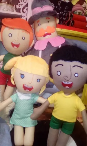 pelúcias   bonecos originais coleção decoração  festa brinquedo turma do Bita venda