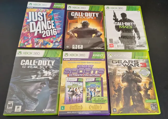 Jogos Originais de Xbox 360