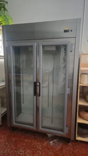 Refrigerador Expositor Auto Serviço Kofisa, Linha Blanc - Inox 2 Portas