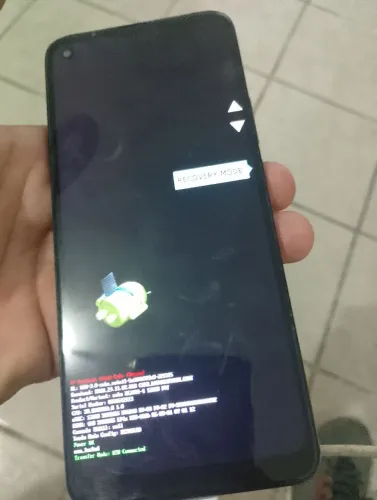 motorola g9 power fica so nessa tela para consertar ou tirar pecças