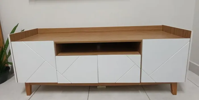 Rack para TV até 60 polegadas em MDF 1,58cm
