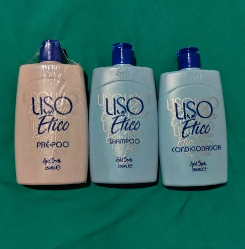 Kit liso ético Gold Spell