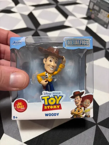 Colecionável Metalfigs, pixar Toy Story, Woody, de metal, original e importado 