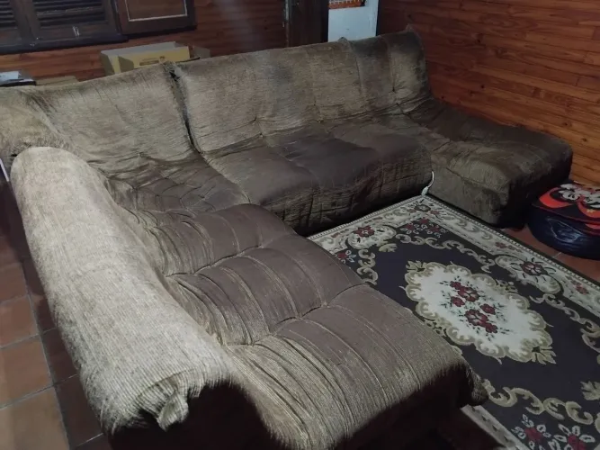 Jogo de sofa com chaise