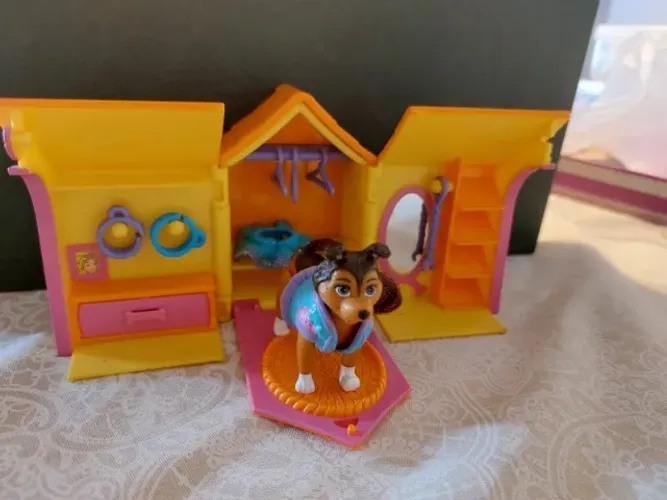 Polly Pocket Mansão dos Bichinhos (Happenin' Pet Pals) - Mattel 2001