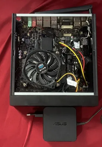Mini pc incompleto: Asus Prime H510TS + Gabinete + fonte + wifi