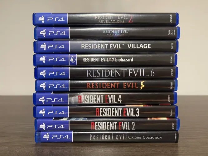 Colecao resident evil ps4