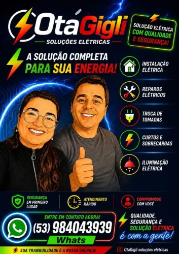 OtáGigli Soluções Elétricas do Aterramento a Falta de Luz