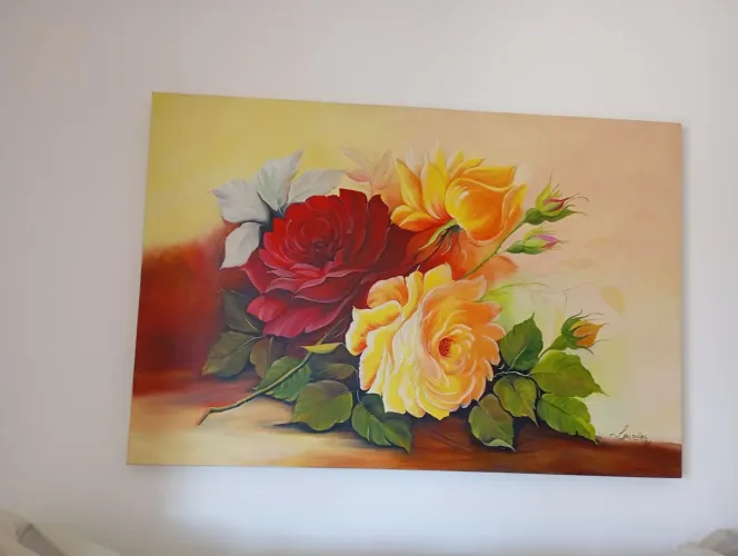 Quadro : motivo floral