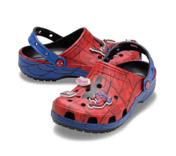 crocs homem aranha tamanho 40
