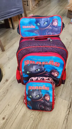 Mochila "Como Treinar o seu Dragão" - usada