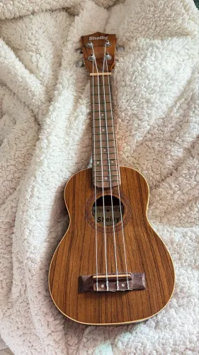 Vendo Ukulele Shelby e acompanha a mochila para transportar