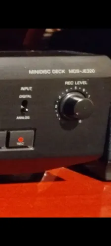 Minidisc Deck Sony MDS -JE320