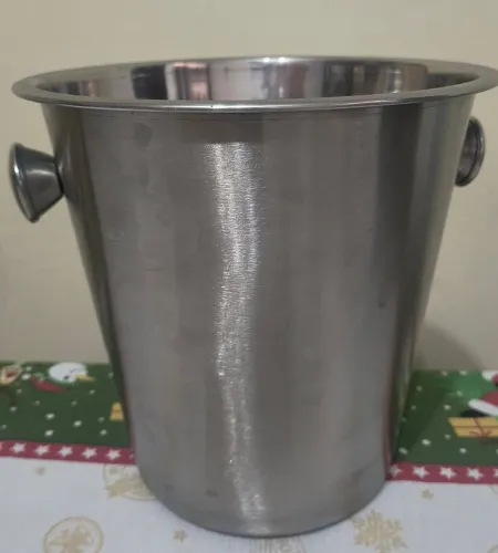 Balde Gelo Inox