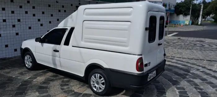 CAPOTA DE FIBRA SAVEIRO G2 / G3 / G4 COM PORTA 