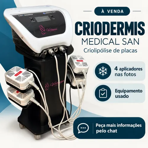Criolipólise de placas Criodermis Medical San - Equipamento usado
