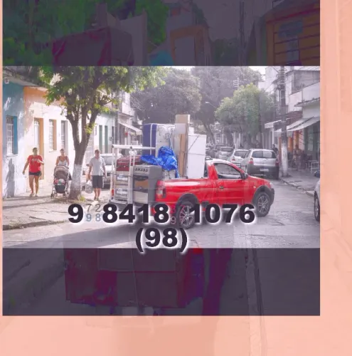 Frete em São Luís)~Bairro de Fátima! Transporte seguro e rápido para suas encomendas!