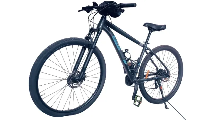 Bicicleta Caloi Explorer Comp Shimano Alívio Grafite M 17 Cor Cinza Tamanho do quadro 17