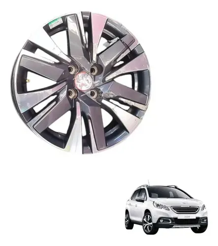 Roda  Peugeot 2008 1.6 Thp  2015 A 2020 Com Detalhes