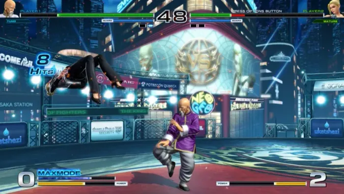 The King of Fighters XIV - PS4 - mídia importada do Japão - legenda em inglês - 2 capas