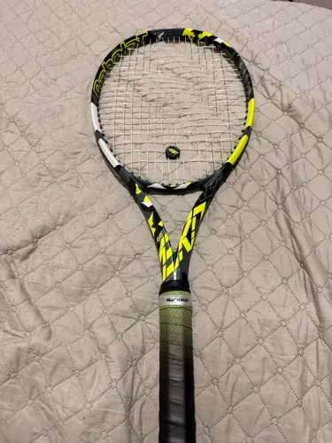 Raquete Babolat Pure Aero 300g Grip L4 - Modelo 2025 - Acessórios Pure Aero Oficiais