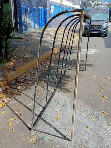 Toldo Pronto só Colocar Lona Nova Lisa ou Listrada Com ou Sem Babados e Fixar Onde Nessec 