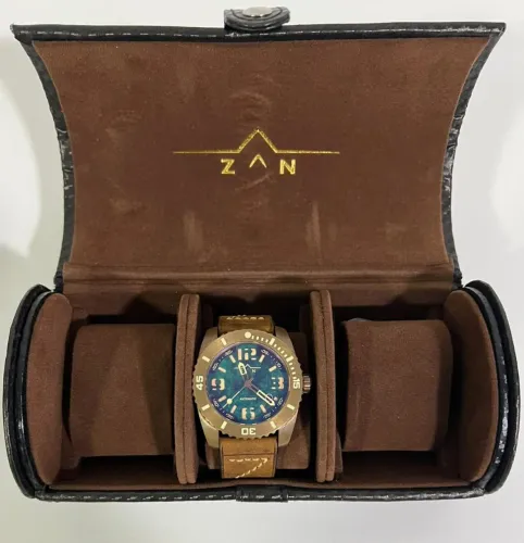 Relógio de Bronze Zan Limitado 50 unidades