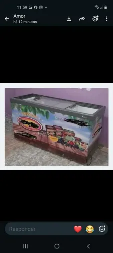 Vendo freezer Gelopar