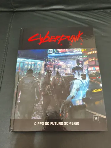 Livro RPG - Cyberpunk Red RPG do Futuro Sombrio - Devir
