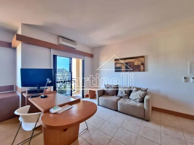 Flat à venda no Edifício Araucária Plaza, próximo à Av. Nove de Julho - Ribeirão Preto/SP.