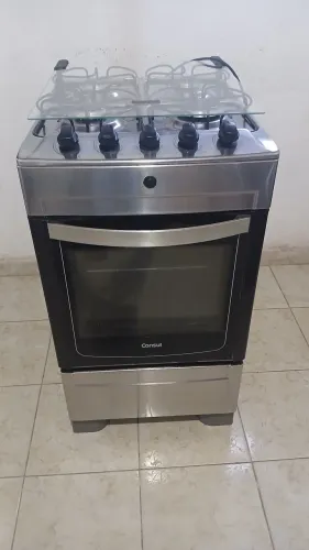 Fogão cônsul inox automático 
