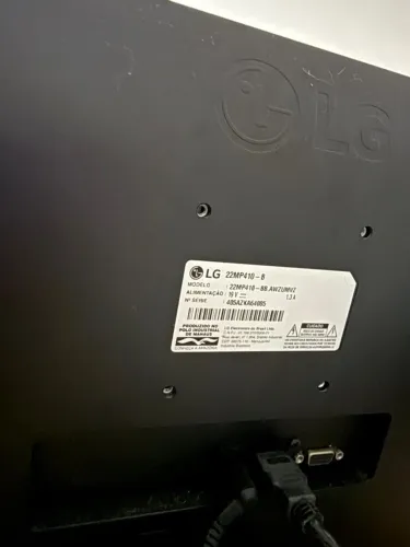 Monitor LG 24 22MP410-B LED Full HD HDMI/VGA - Ótimo Estado