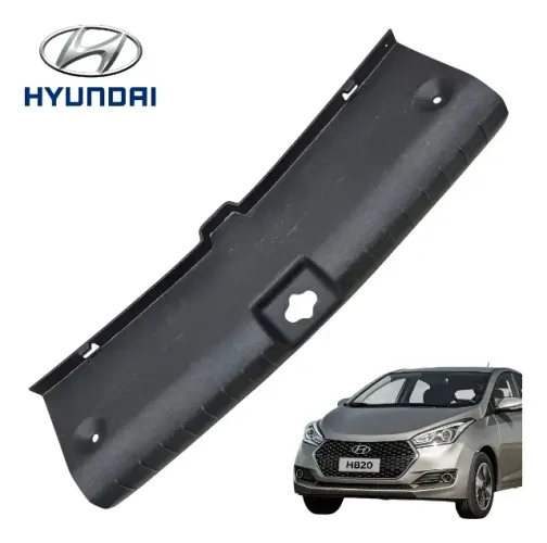 Soleira Forro Porta Malas Hyundai Hb20s 1.0 Vision 2020 2022 Preto 